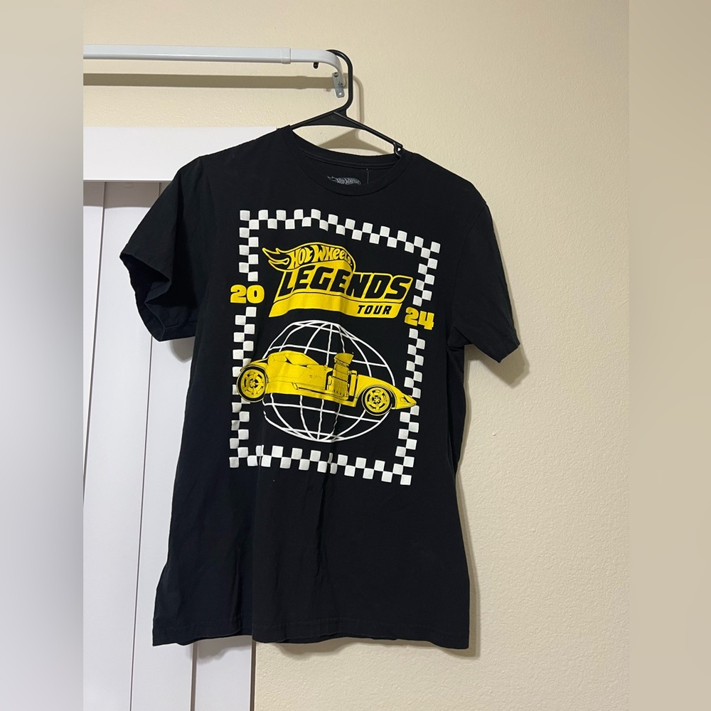 Hot Wheels Legends Tour Black T-Shirt 2024